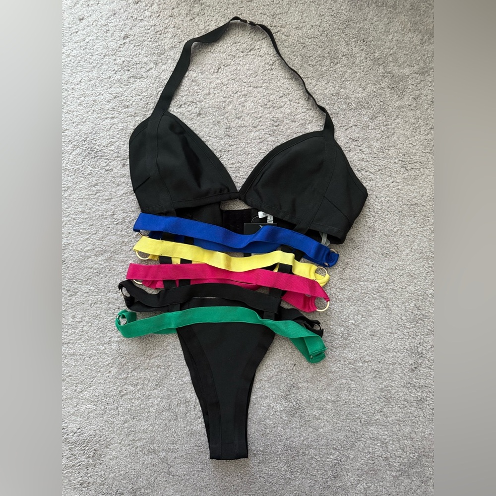 FashionNova Blockin All the Haters swimsuit
